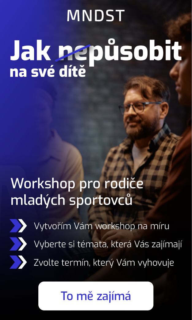 Workshop pro rodiče mladých sportovců